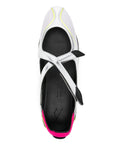 The Attico Cut-Out Floor — Grey — Size US M 3.5 - US W 5 — Top View