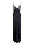 Twinset Embellished Sleeveless Dress — Black — Size XS — Front View