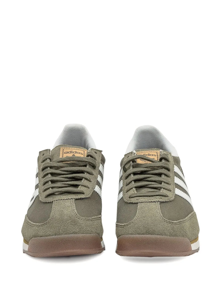 adidas Sl72 Rs Lace-Up Sneakers — Olive Green — Size US M 9 - US W 10.5 — Back View