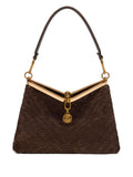 Etro Medium Vela Suede Shoulder Bag — Same as shown — Size One Size — Front View