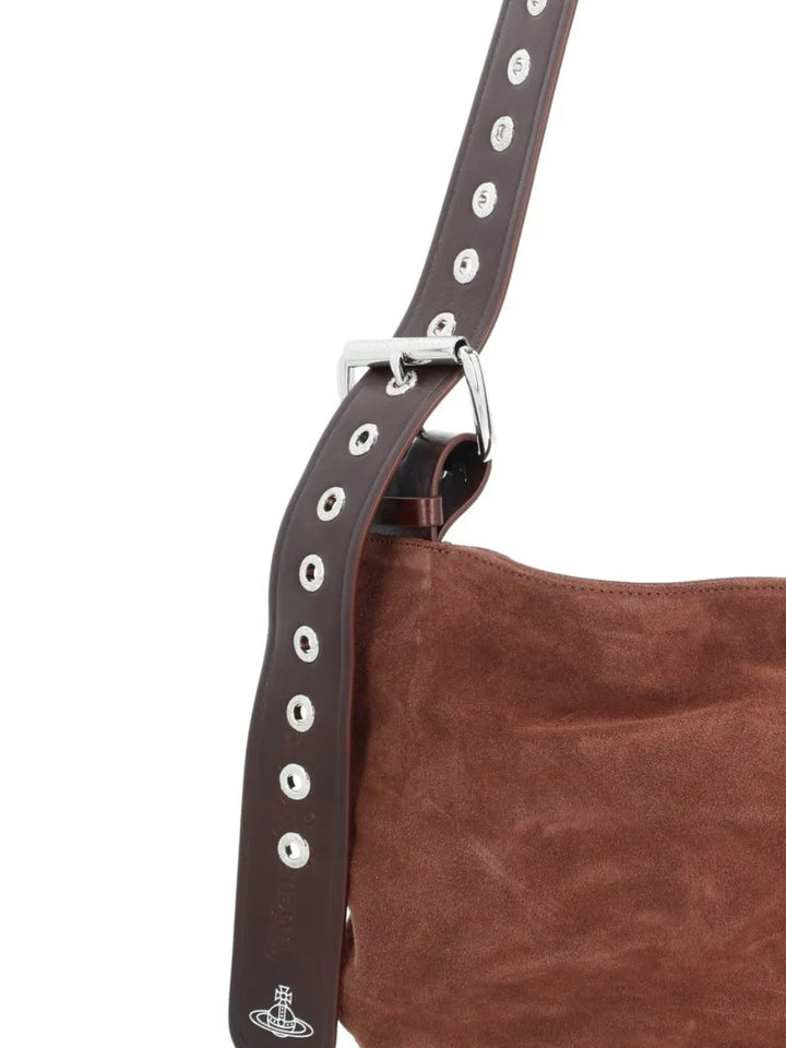 Vivienne Westwood Orb Buckle Shoulder Bag — Same as shown — Size One Size — Side View