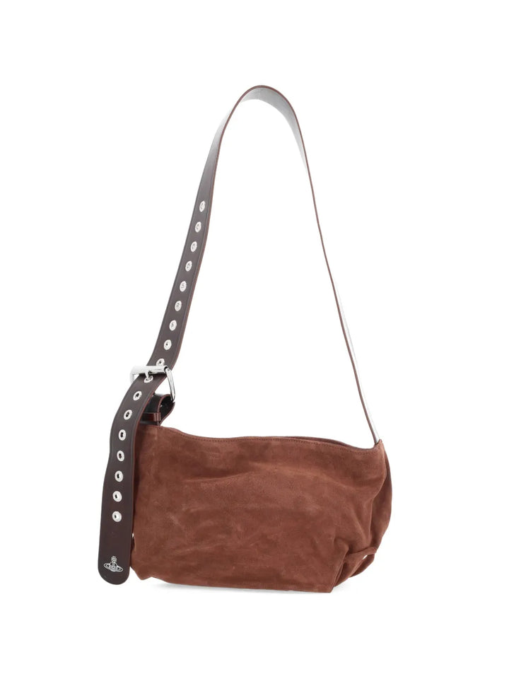 Vivienne Westwood Orb Buckle Shoulder Bag — Same as shown — Size One Size — Front View