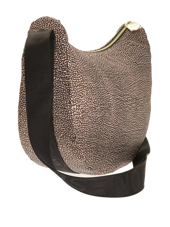Borbonese Medium Luna Shoulder Bag — Same as shown — Size One Size — Back View