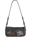 Zadigvoltaire Z Monogram Graphic Shoulder Tag — Same as shown — Size One Size — Front View