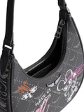 Zadigvoltaire X Humberto Cruz Night Out Monogram Shoulder Bag — Same as shown — Size One Size — Top View