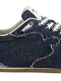 Zadig&Voltaire Dance Frayed — Blue — Size US M 3.5 - US W 5 — Top View