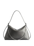 Zadigvoltaire Jim Grained Leather Shoulder Bag — Same as shown — Size One Size — Lifestyle View