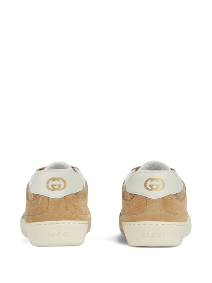 Gucci G75 Gg — Brown — Size US M 3.5 - US W 5 — Back View