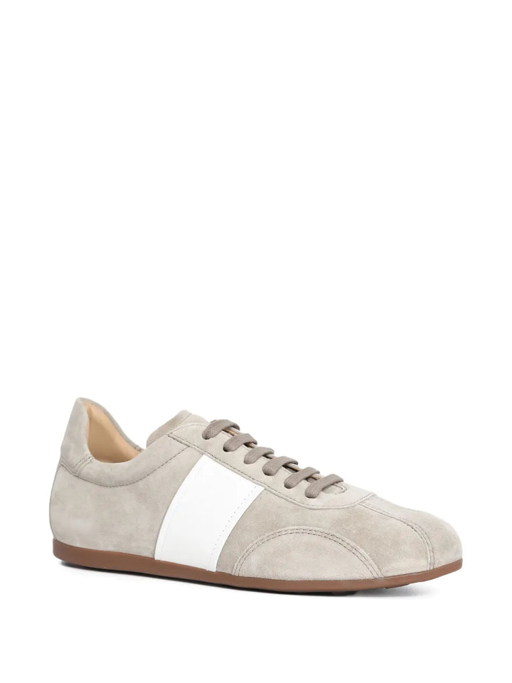 Sarah Chofakian Mochi Striped — Beige — Size US M 3.5 - US W 5 — Side View