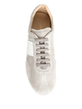 Sarah Chofakian Mochi Striped — Beige — Size US M 3.5 - US W 5 — Back View