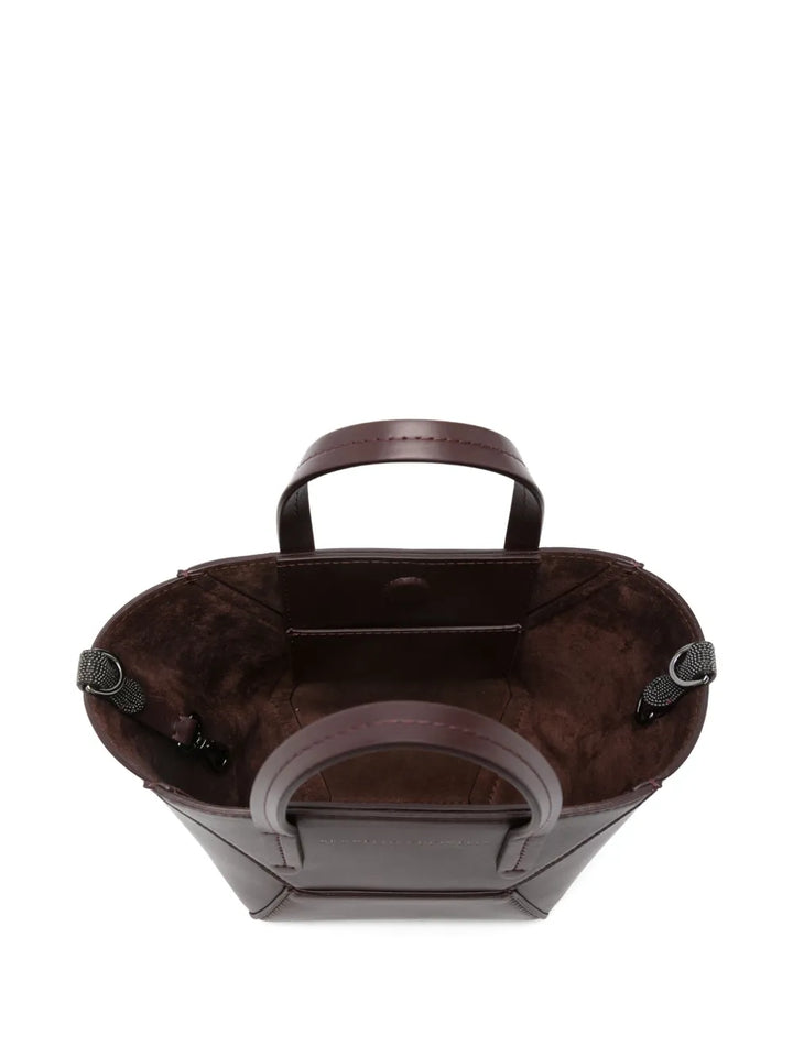 Brunello Cucinelli Top Handle Tote Bag — Same as shown — Size One Size — Detail View