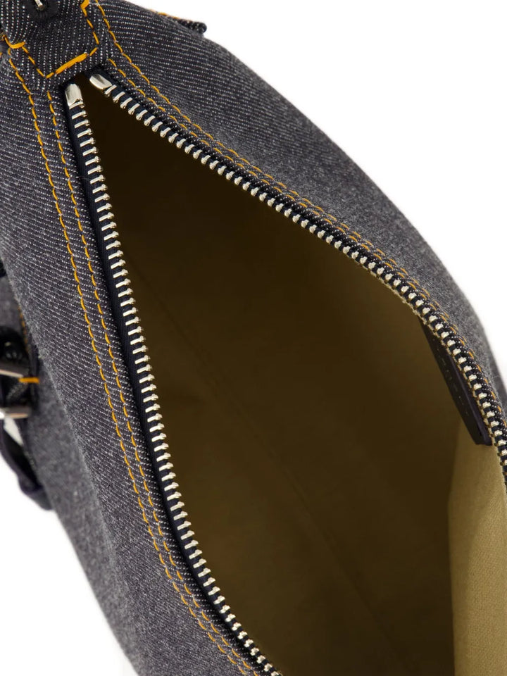 Givenchy Medium Voyou Denim Shoulder Bag — Same as shown — Size One Size — Back View