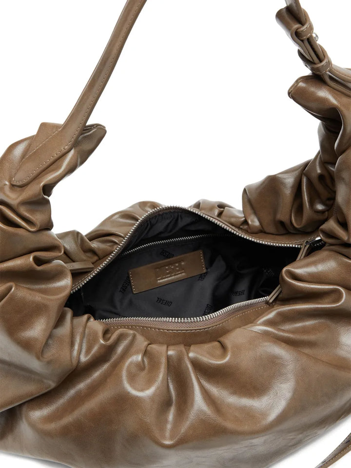 Diesel Large Grab D Gathered Shoulder Bag — Same as shown — Size One Size — Detail View