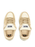 Diesel S-D-Ollie Low — Beige — Size US M 3.5 - US W 5 — Top View