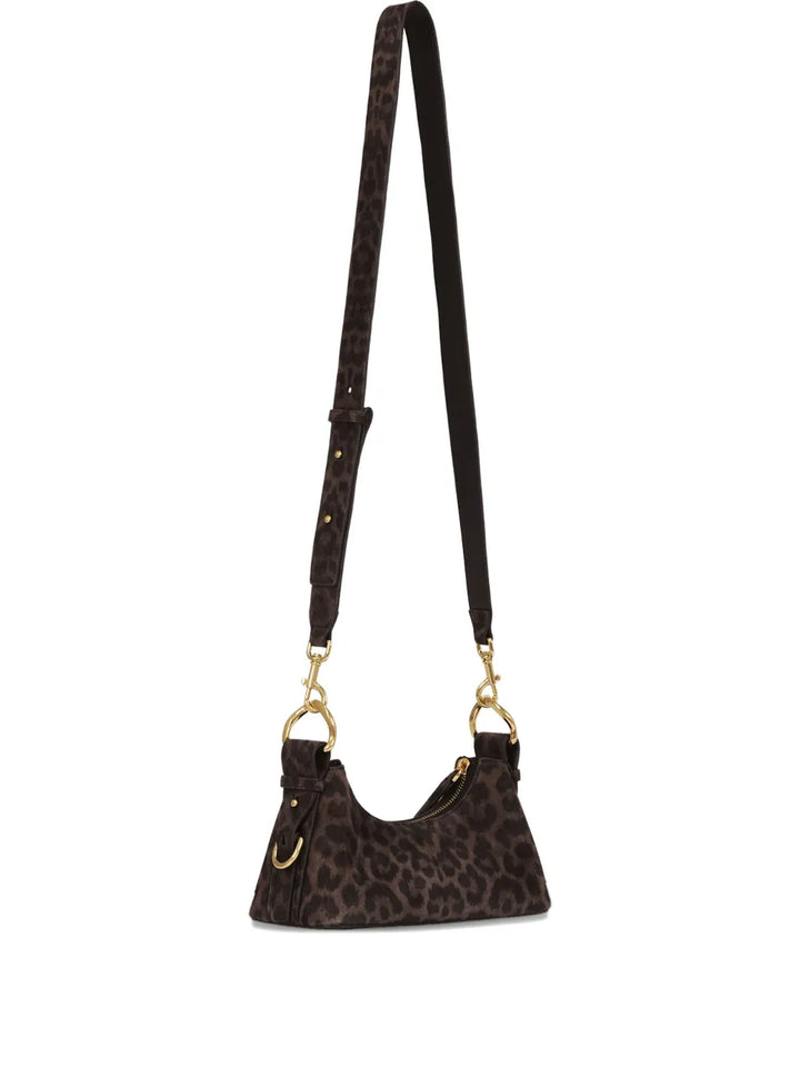 Potamy Leopard Shoulder Bag — Same as shown — Size One Size — Top View