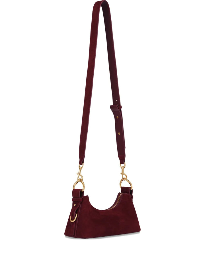 Potamy Suede Shoulder Bag — Same as shown — Size One Size — Top View