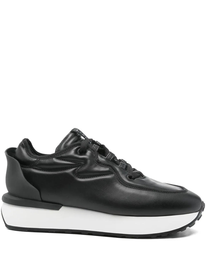 Le Silla Leather — Black — Size US M 3.5 - US W 5 — Front View