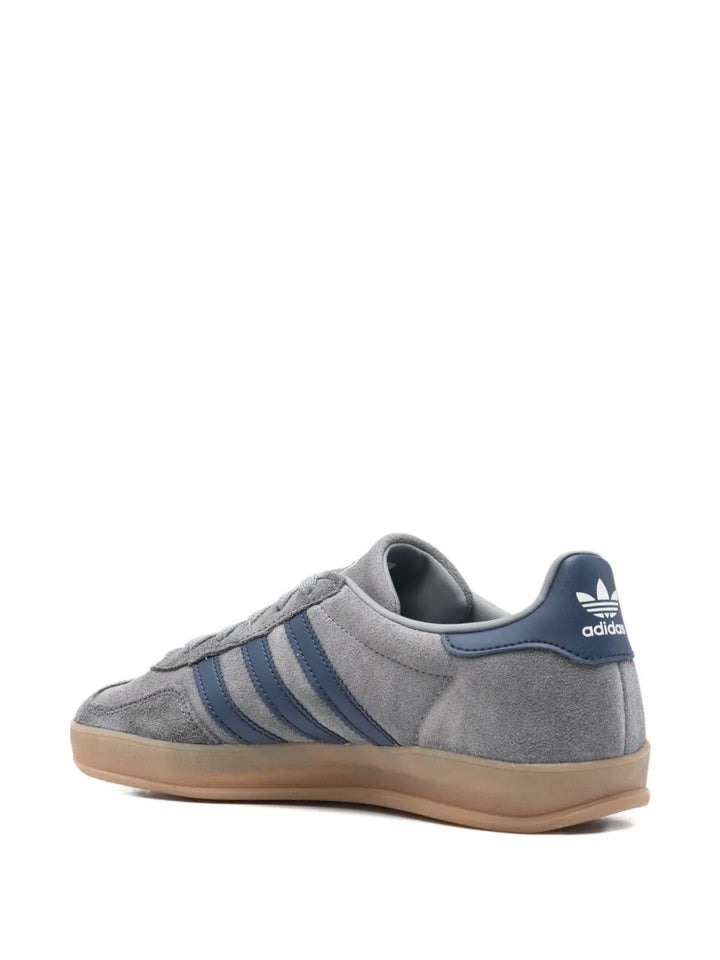 adidas Gazelle Indoor Sneakers — Grey — Size US M 4.5 - US W 6 — Back View