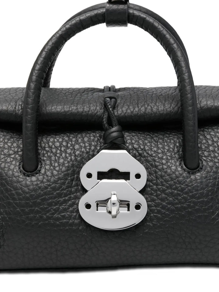 Zanellato Baby Dotta Studded Tote Bag — Same as shown — Size One Size — Back View