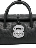 Zanellato Baby Dotta Studded Tote Bag — Same as shown — Size One Size — Back View