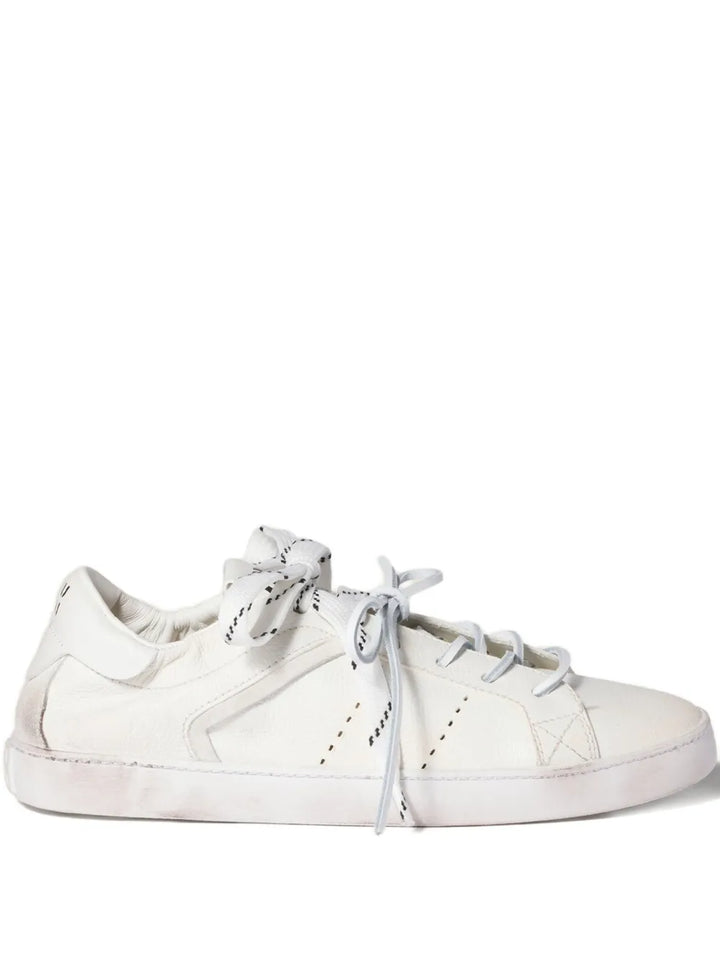 Miu Miu Deco Leather — White — Size US M 3.5 - US W 5 — Front View