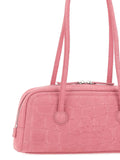 Marge Sherwood Soft Boston Leather Shoulder Bag — Same as shown — Size One Size — Top View