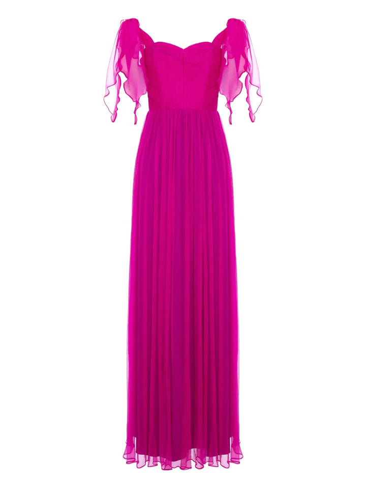 Roserry Elizabeth Ruffled Maxi Dress — Same as shown — Size XS — Front View