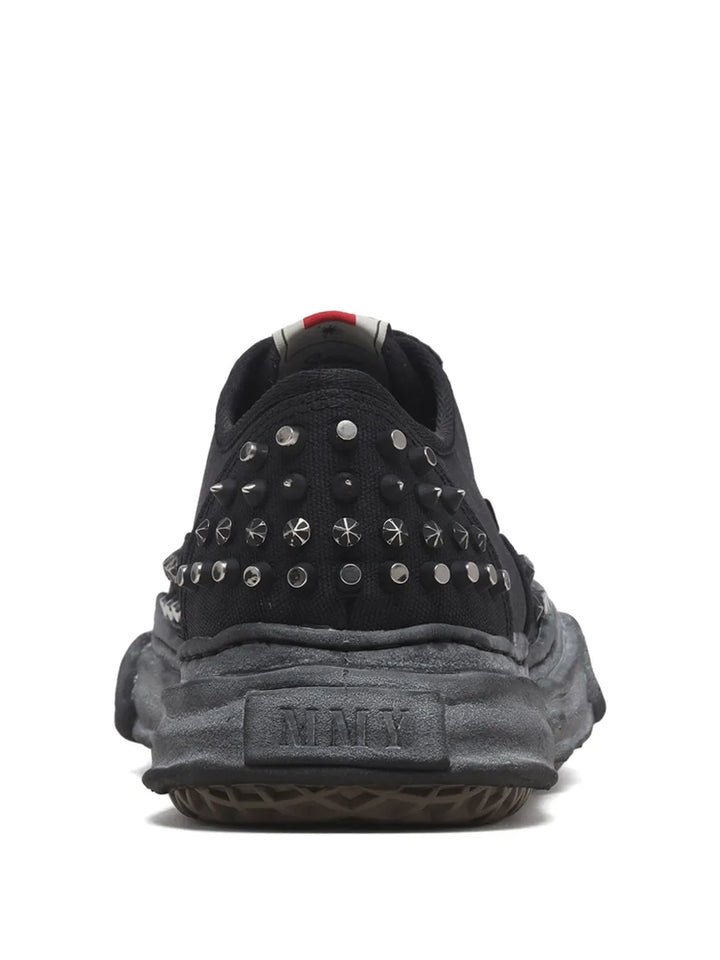 Maison MIHARA YASUHIRO Baker Og Studded — Black — Size US M 3.5 - US W 5 — Side View