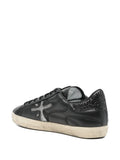 Premiata Steven Glitter-Panel — Black — Size US M 3.5 - US W 5 — Back View