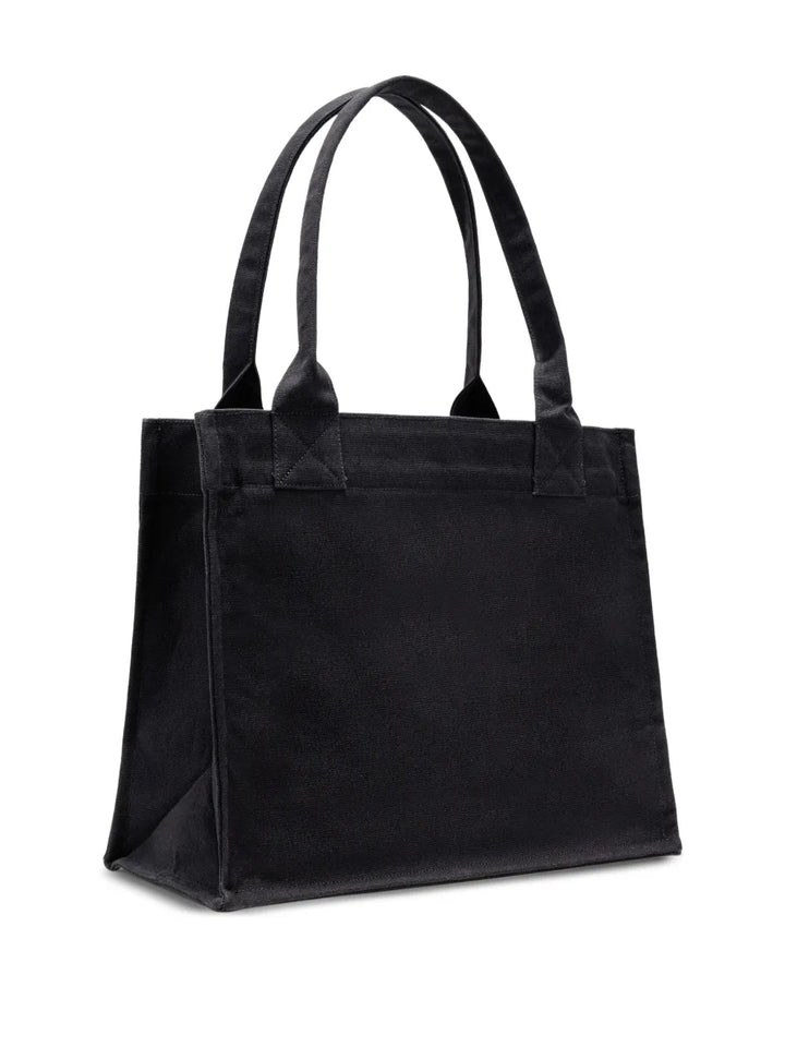Ganni Graphic Print Shoulder Bag — Same as shown — Size One Size — Back View