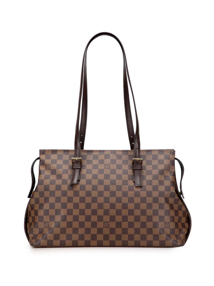 Louis Vuitton Pre Owned 2004 Damier Ebene Chelsea Shoulder Bag — Same as shown — Size One Size — Front View