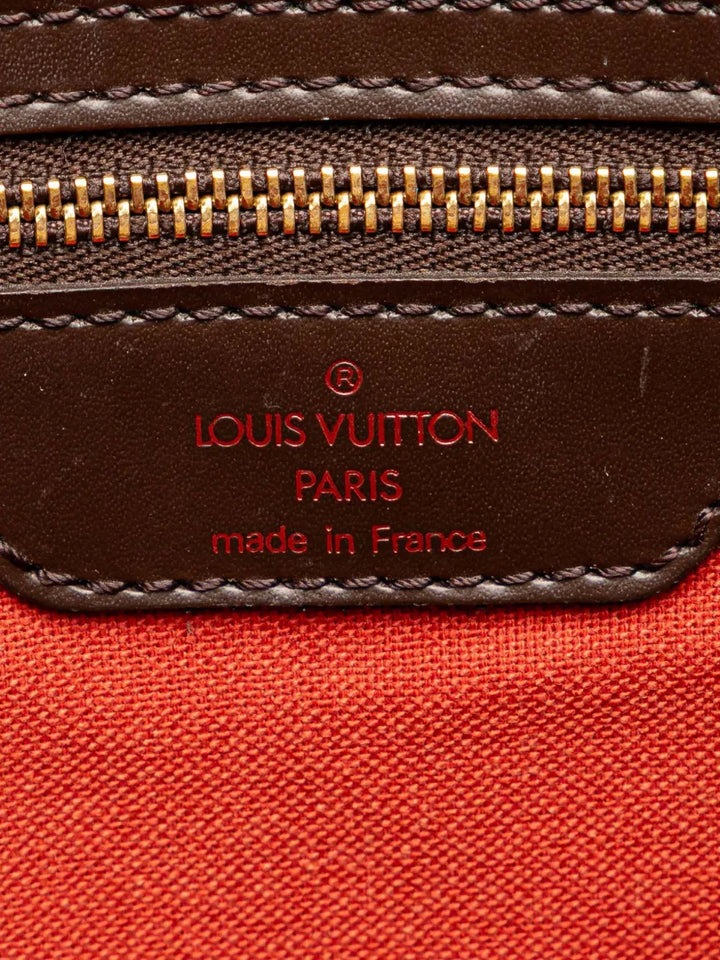 Louis Vuitton Pre Owned 2004 Damier Ebene Chelsea Shoulder Bag — Same as shown — Size One Size — Lifestyle View
