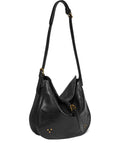 Jerome Dreyfuss Luis Buckle Studded Shoulder Bag — Same as shown — Size One Size — Side View