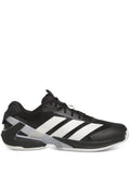 adidas Adizero Ubersonic 5 Tennis Sneakers — Black — Size US M 7 - US W 8.5 — Front View
