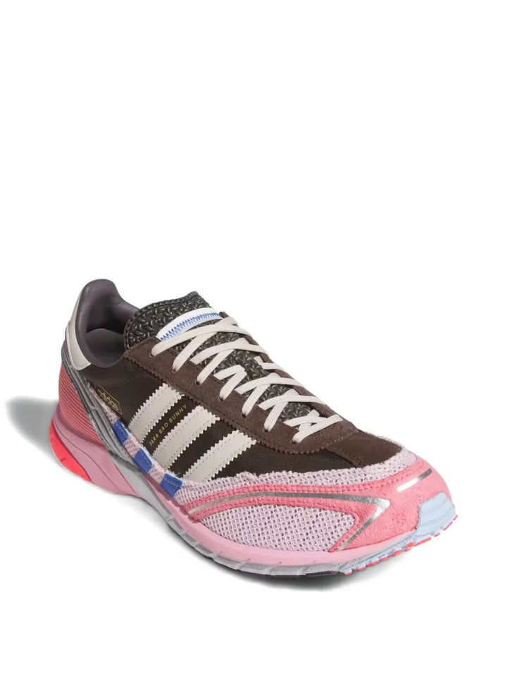 adidas Adizero Sl 72 Striped Sneakers — Brown — Size US M 7 - US W 8.5 — Side View