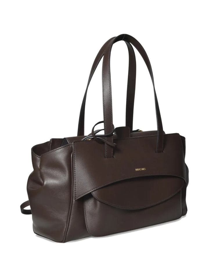Hidesins Logo Print Shoulder Bag — Same as shown — Size One Size — Back View