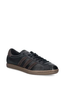 adidas Tobacco Three-Stripe Lace-Up Sneakers — Black — Size US M 11.5 - US W 13 — Detail View
