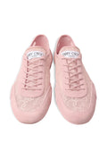 Jimmy Choo Lace Sunny — Pink — Size US M 3.5 - US W 5 — Back View