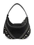 Jimmy Choo Small Bar Hobo Studded Pearl Shoulder Bag — Same as shown — Size One Size — Side View
