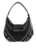 Jimmy Choo Small Bar Hobo Studded Pearl Shoulder Bag — Same as shown — Size One Size — Front View