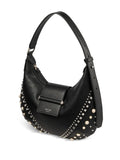 Jimmy Choo Small Bar Hobo Studded Pearl Shoulder Bag — Same as shown — Size One Size — Back View