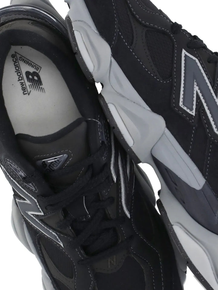 New Balance 9060 Logo — Black — Size US M 3.5 - US W 5 — Top View