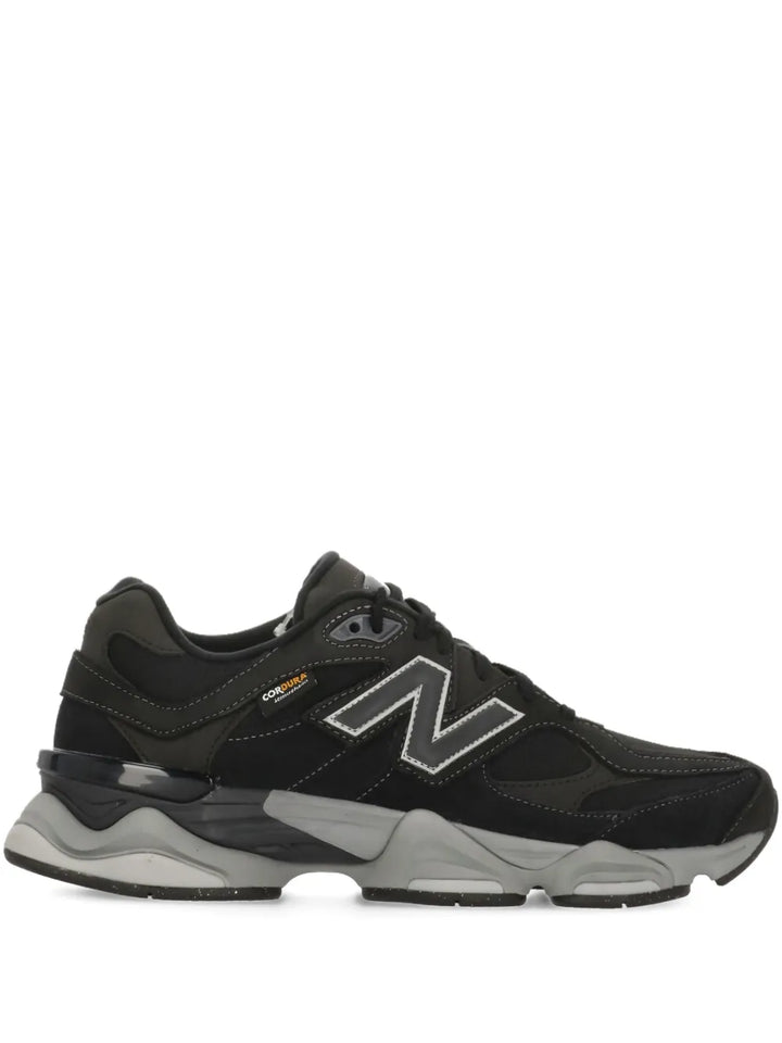 New Balance 9060 Logo — Black — Size US M 3.5 - US W 5 — Front View