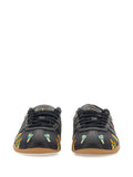 adidas Floral-Embroidered Lace-Up — Black — Size US M 3.5 - US W 5 — Back View