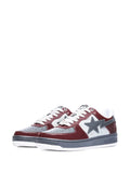A Bathing Ape?Bape Sta Sneakers — Burgundy — Size US M 11 - US W 12.5 — Side View