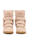 ISABEL MARANT 50Mm Bekett Leather — Pink — Size US M 3.5 - US W 5 — Back View