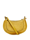 Isabel Marant Oskan Moon Leather Shoulder Bag — Same as shown — Size One Size — Back View