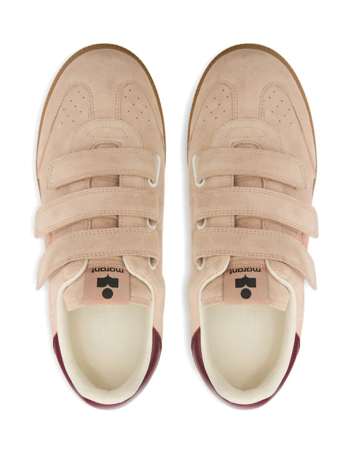 ISABEL MARANT Beth Leather — Pink — Size US M 3.5 - US W 5 — Back View