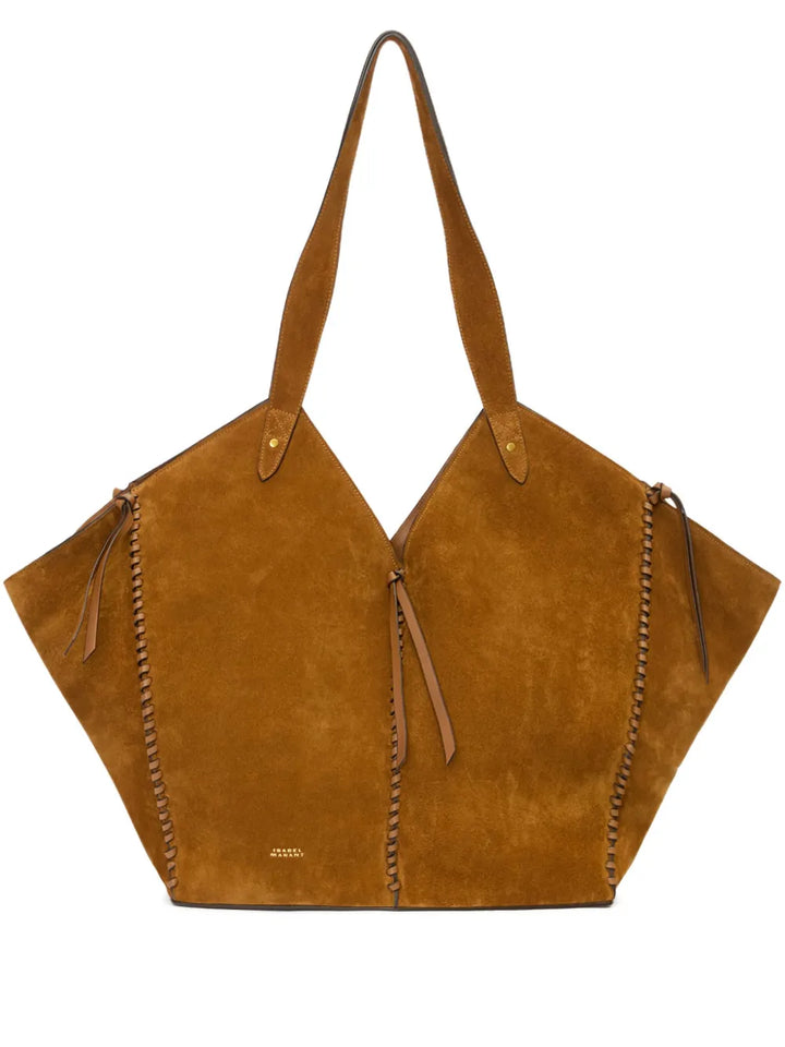 Isabel Marant Stitched Tampa Tote Shoulder Bag — Same as shown — Size One Size — Front View