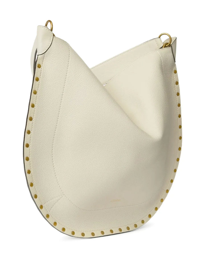 Isabel Marant Oskan Soft Studded Shoulder Bag — Same as shown — Size One Size — Top View